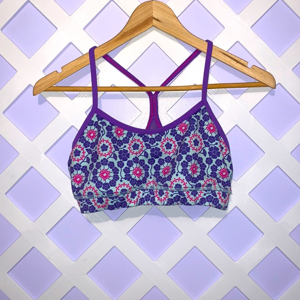 Lululemon Flow Y Sports Bra Twiggy Purple Power 4